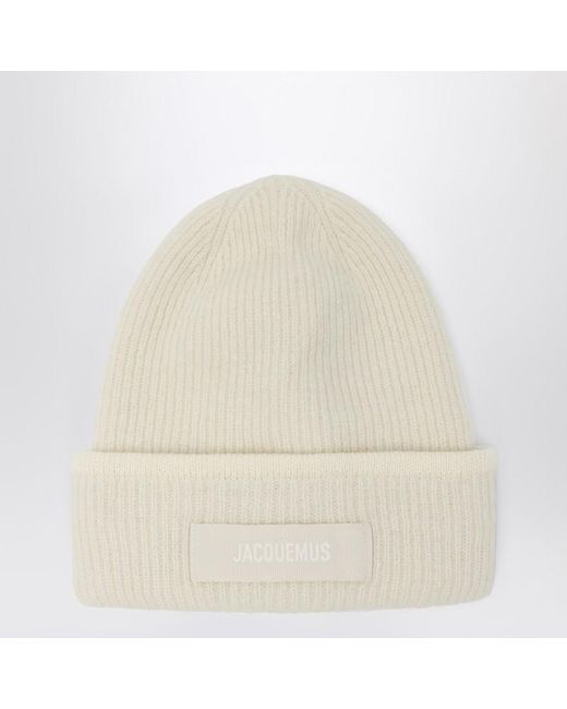 Jacquemus Natural Cap With Logo