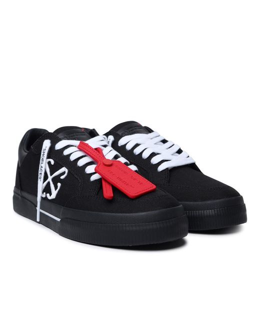 Off-White c/o Virgil Abloh Black Off- New Vulcanized Sneaker for men