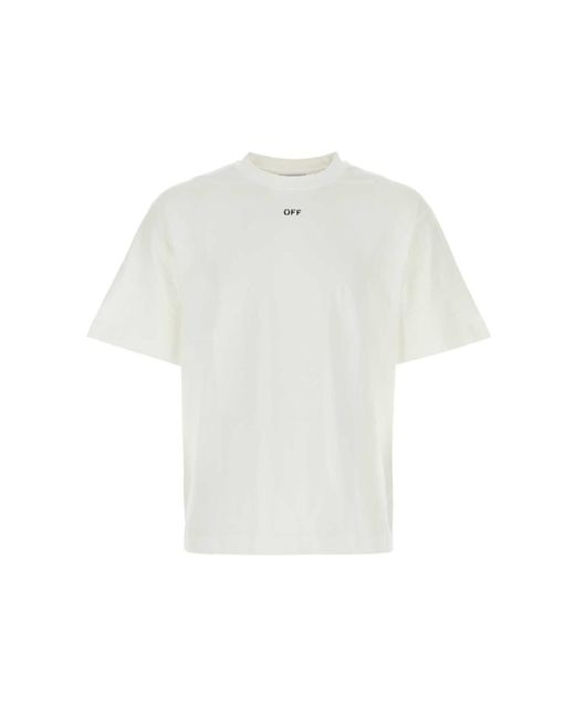 Off-White c/o Virgil Abloh White Off Logo T-Shirt for men
