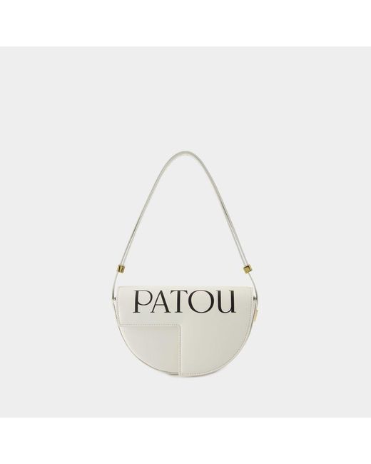 Patou White Le Petit Bag