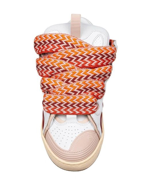 Lanvin Pink Curb Sneakers