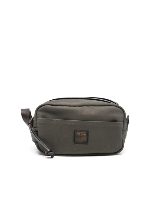 Filson Gray Bum Bags for men