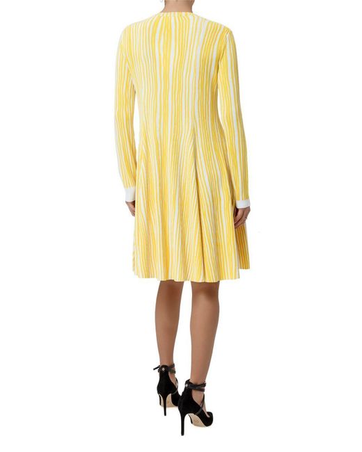 Calvin Klein Yellow 205W39Nyc Dress With Insets
