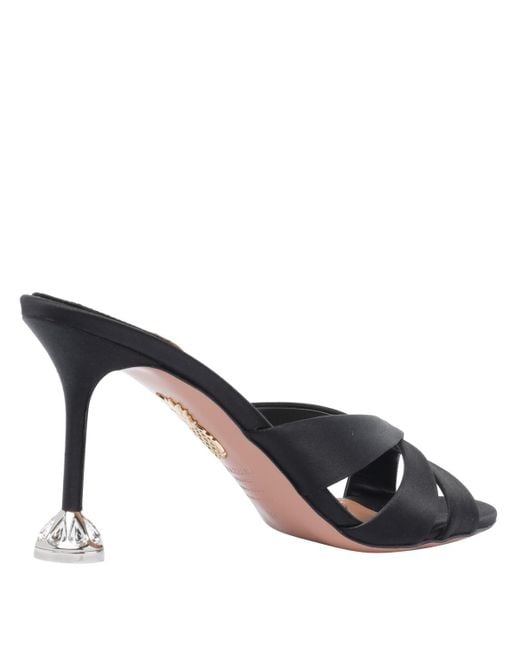 Aquazzura Black With Heel