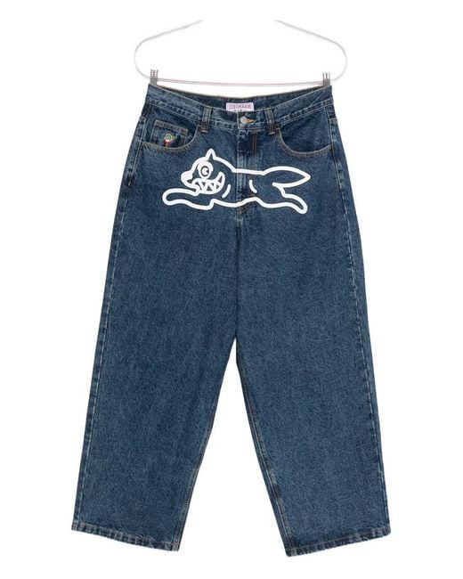 ICECREAM Blue Running Dog Denim Jeans for men