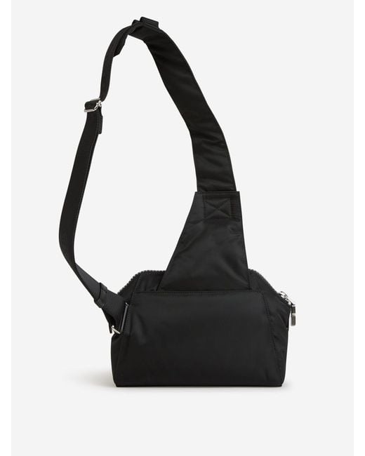 Givenchy Black Antigona Technical Beltpack for men