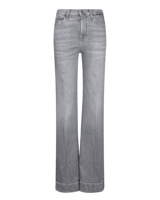 7 For All Mankind Gray Jeans