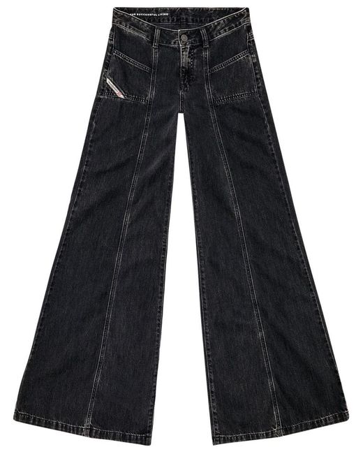 DIESEL Blue D-akii 068hn Bootcut Jeans