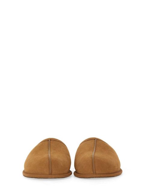 Ugg Brown Slippers "Scuff" for men