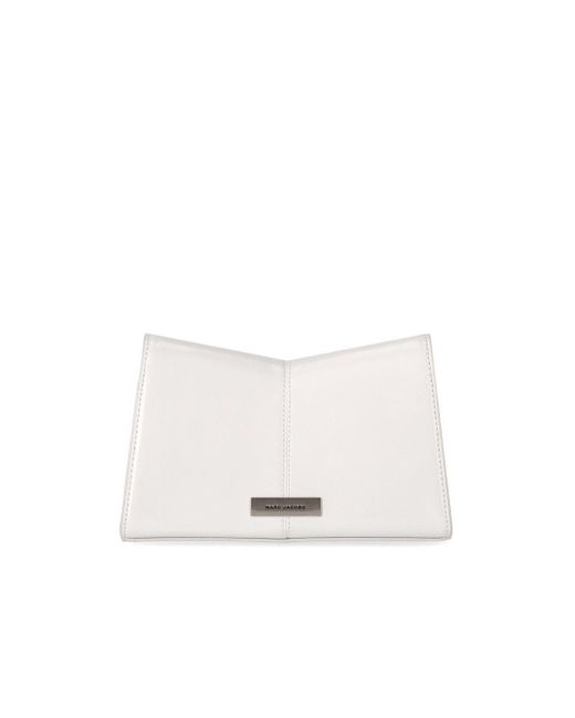 Marc Jacobs White The St. Marc Clutch