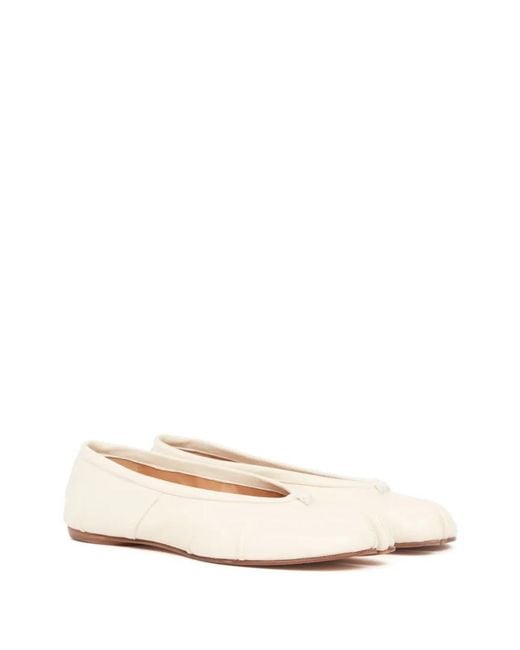 Maison Margiela Natural Flat Shoes