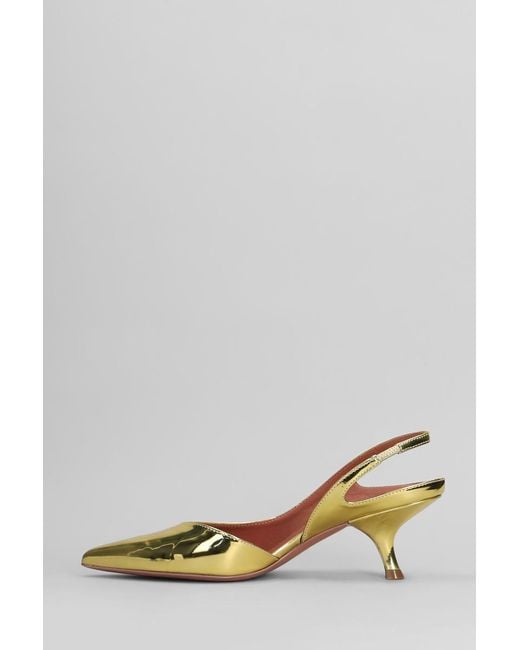Aldo Castagna Metallic Mikaela Pumps