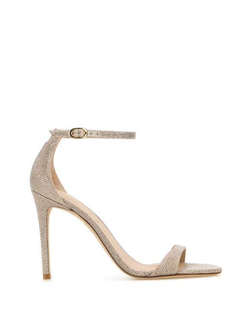 Stuart Weitzman White Sandals