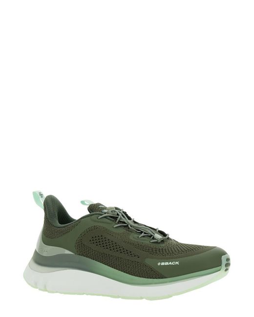BBACK Green 'Pro Dynamic' Sneakers With Extra Cushioning Sole