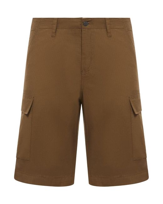 Carhartt Brown Cargo Shorts for men