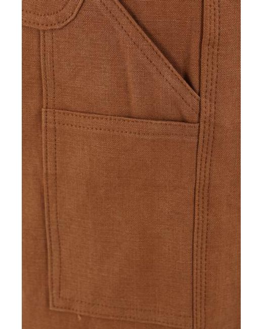 Auralee Brown Trousers for men