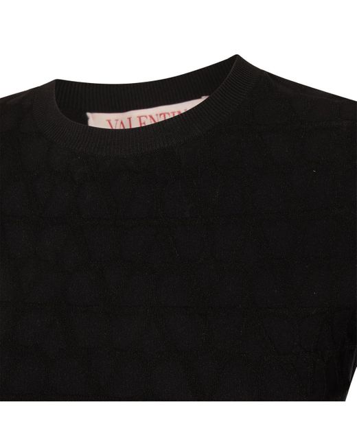 Valentino T-shirts And Polos Black