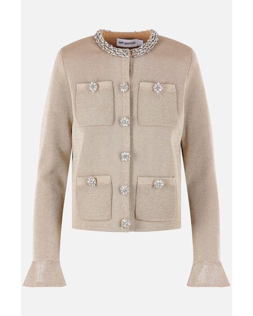 Self-Portrait Natural Sweaters