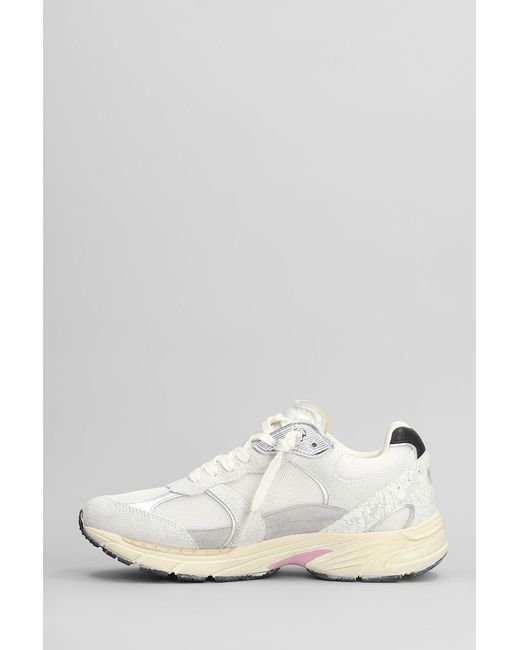 Crime London White Fugitive Sneakers