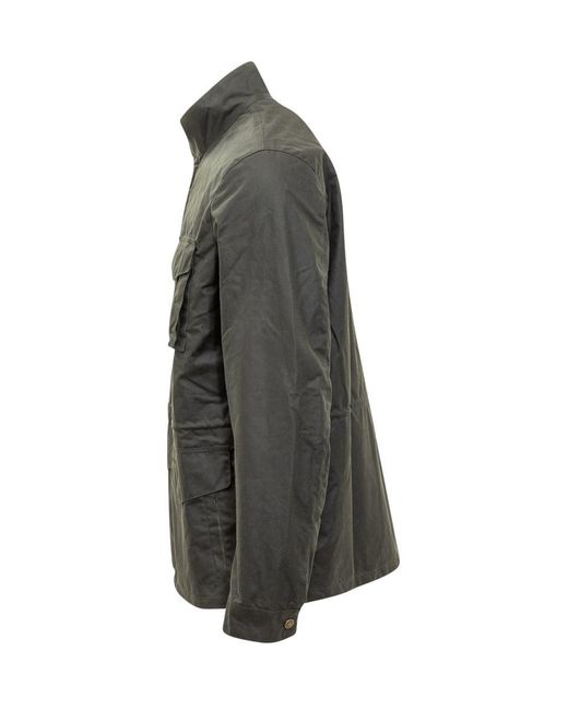 Barbour Gray Farnham Jacket for men