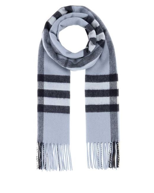 Burberry Blue Scarves And Foulards
