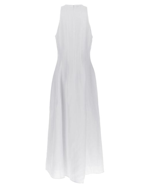Brunello Cucinelli White Long Dress Dresses