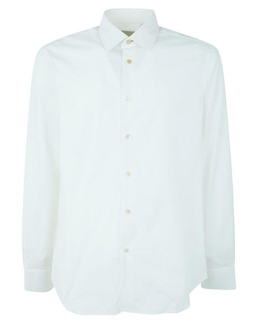 Paul Smith White Gents Tailored Shirt Clothing for men
