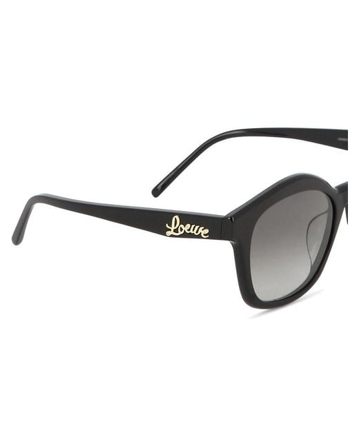 Loewe Gray "Browline" Sunglasses