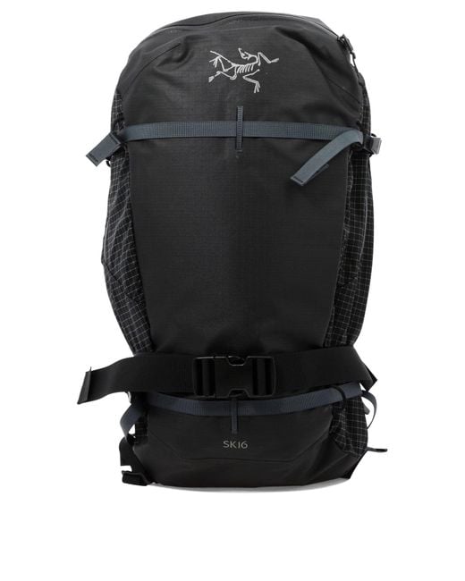 Arc'teryx Black "rush Sk 16" Backpack for men