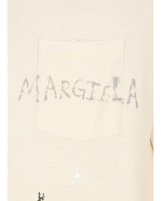Maison Margiela Natural T-Shirts And Polos for men