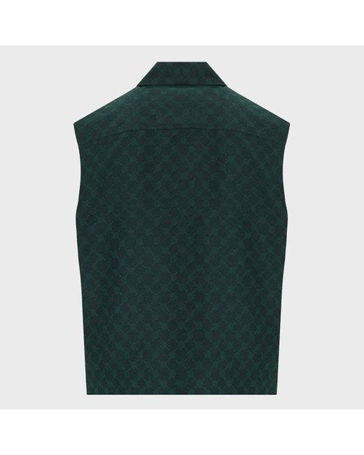 Daily Paper Green Cotton Blend Gilet for men