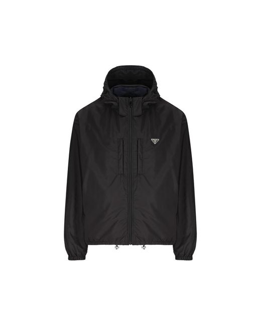 Prada Jackets in Black for Men Lyst UK