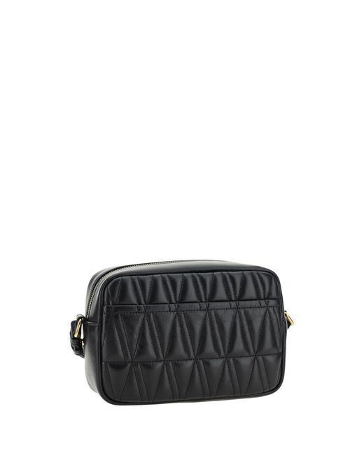 Versace Black Shoulder Bags