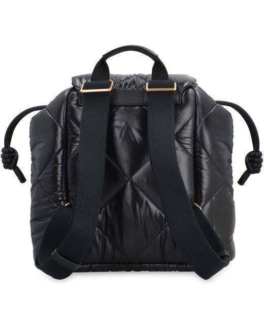 Moncler Black Puf Nylon Backpack