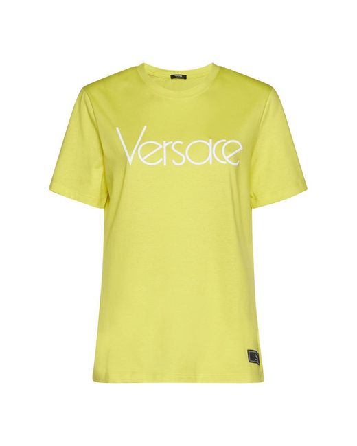 Versace Yellow T-shirts And Polos