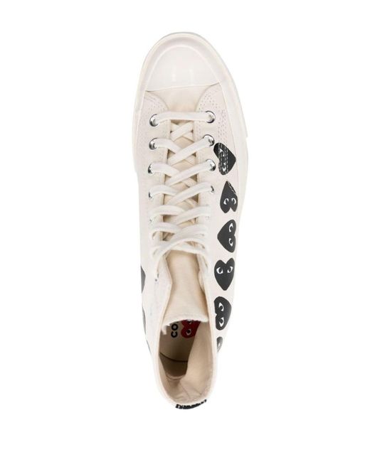 COMME DES GARÇONS PLAY White Chuck Taylor High-top Sneakers for men