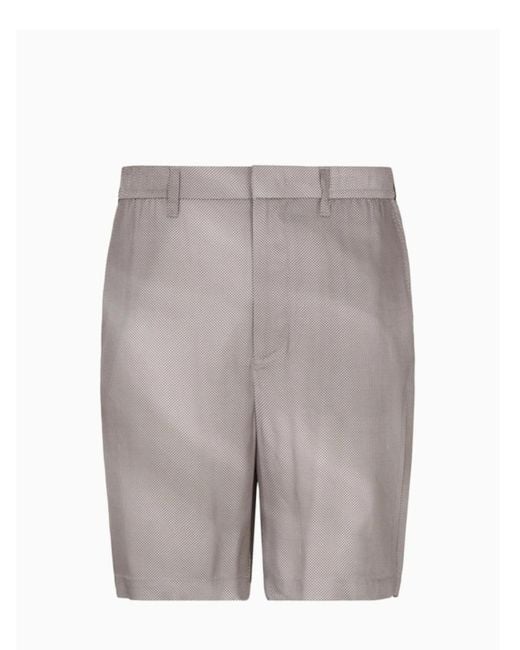 ARMANI EXCHANGE Gray Shorts for men