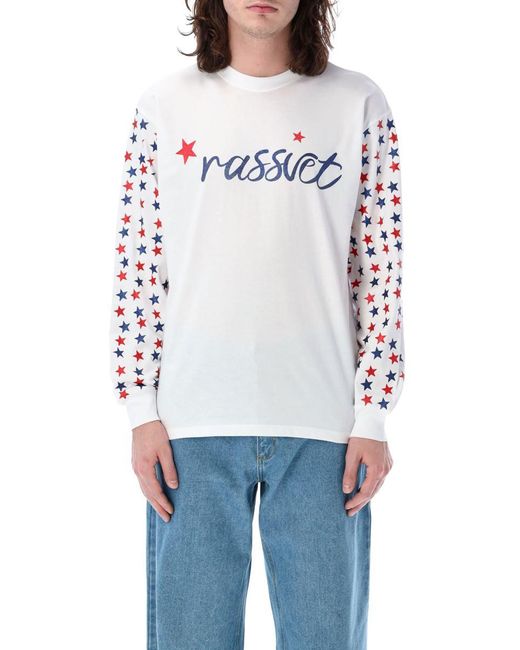 Rassvet (PACCBET) White Free To Sparkle L/S T-Shirt for men