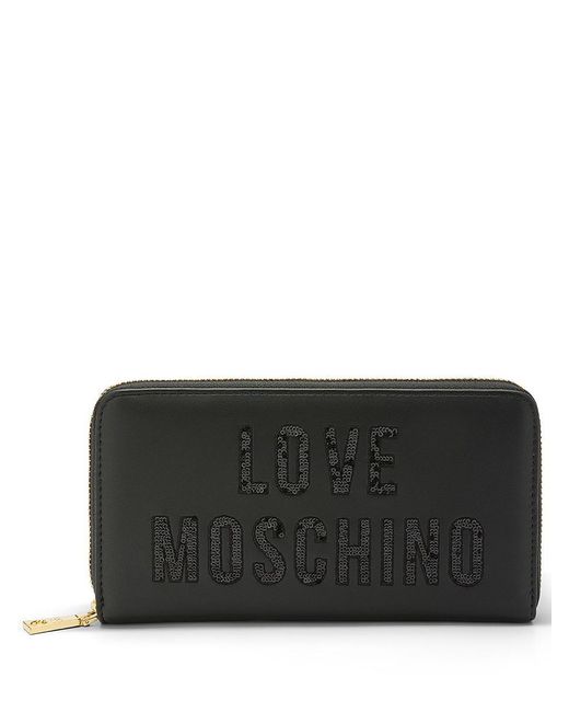 Love Moschino Black Wallets