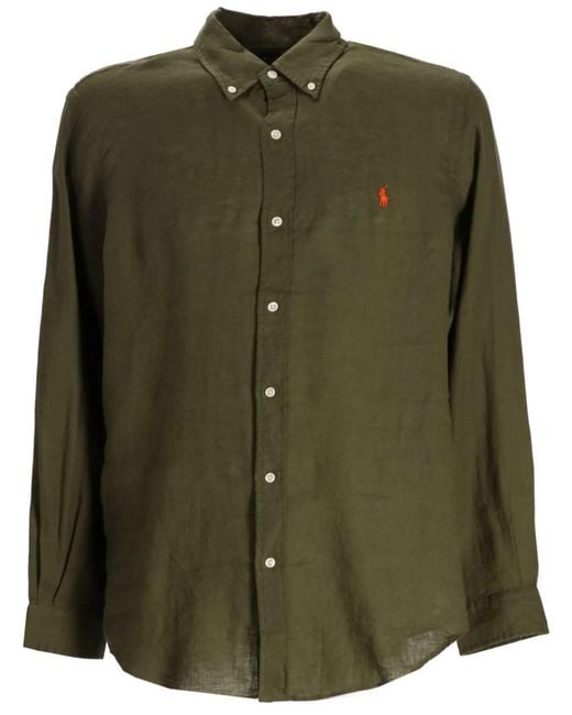 Polo Ralph Lauren Green Shirts for men