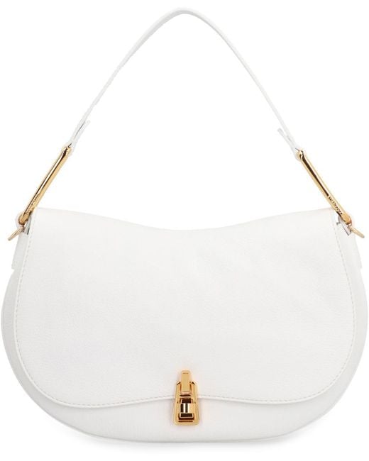 Coccinelle White Magie Soft Leather Handbag