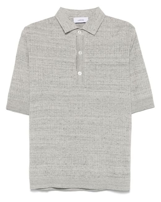 Lardini Gray Polo Shirt for men