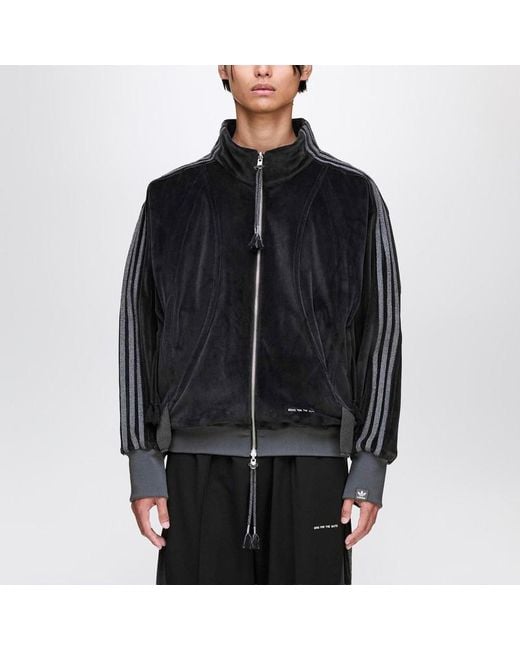 Adidas Originals Black Song For The Mute Adi006 Zip Sweatshirt for men