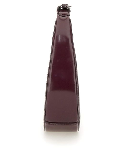 Staud Purple Mini "moon" Bag