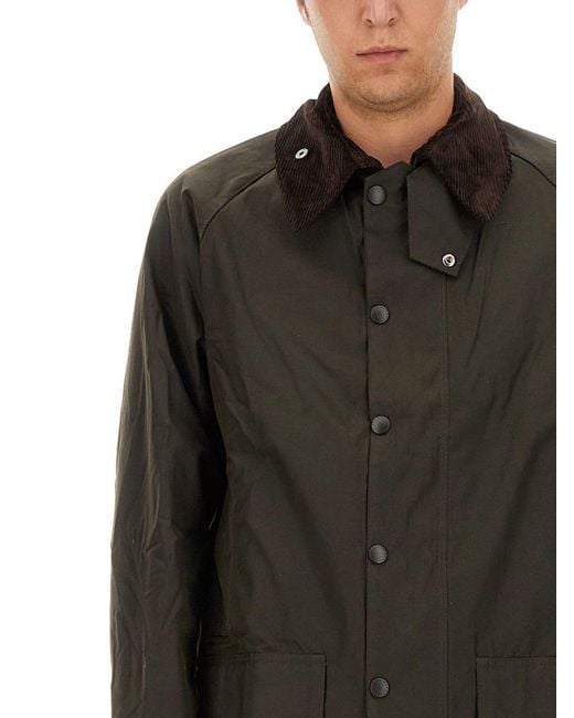 Barbour Black "Classic Beaufort" Jacket for men