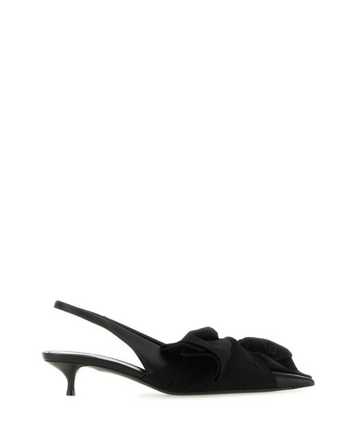 Balenciaga Black Heeled Shoes