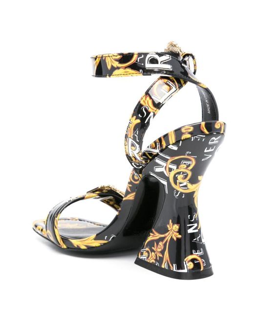 Versace Metallic Kirsten 110mm Sandals