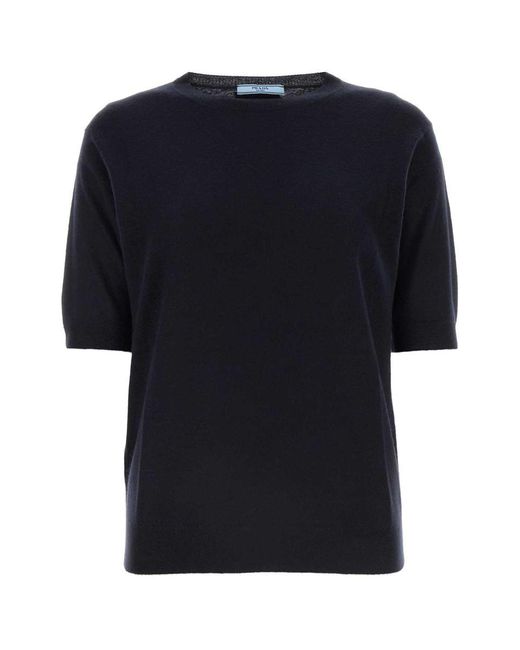 Prada Black Midnight Cashmere Sweater