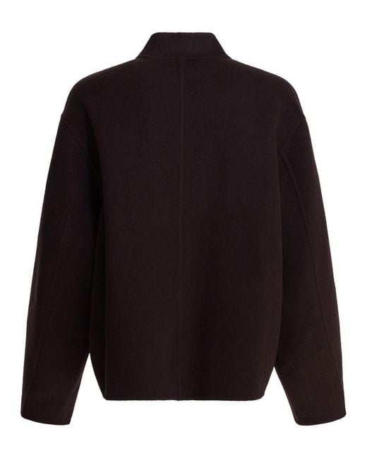Soeur Black "Windsor" Short Coat