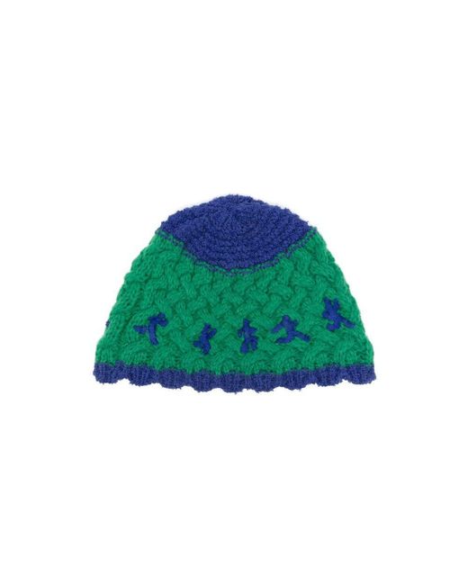 Kidsuper Green Caps for men